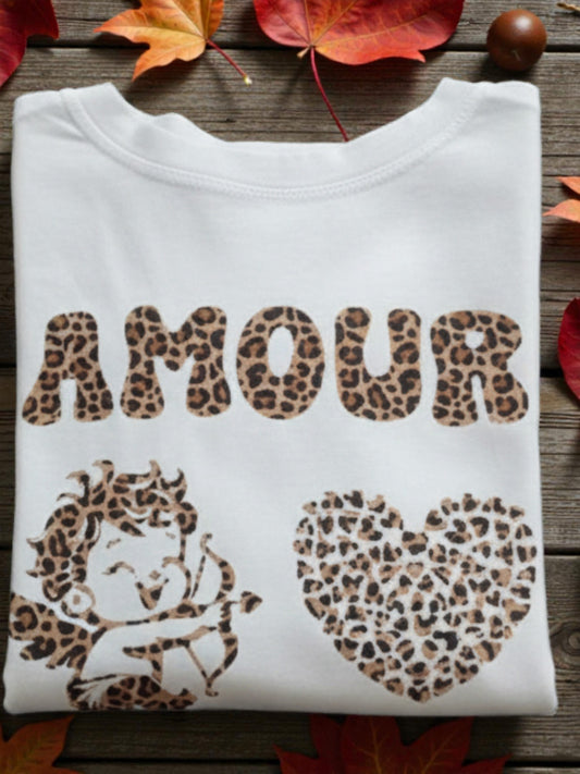 T-shirt blanc - St Valentin