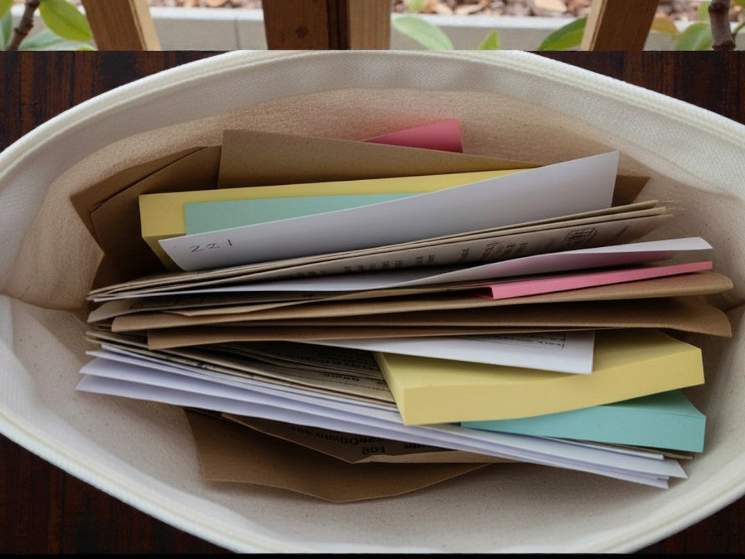 Trousse Écru sans soufflet à personnaliser