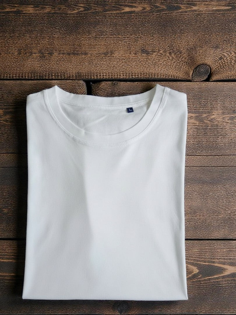 T-shirt blanc pour homme à personnaliser