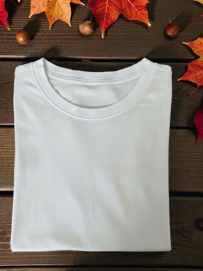 T-shirt blanc pour femme à personnaliser