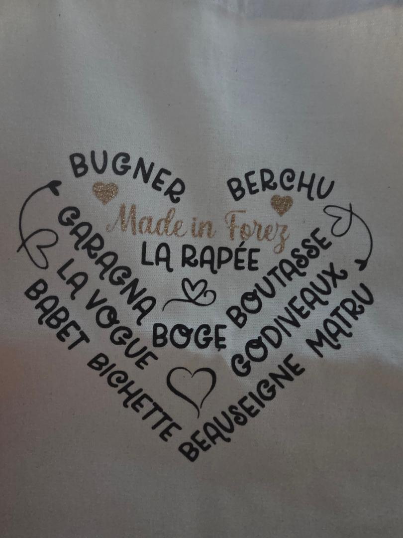 Tote Bag écru -Parler Gaga