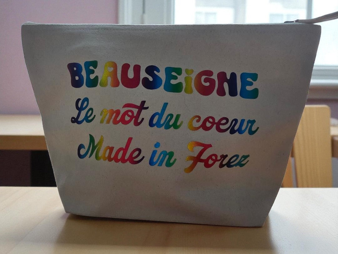 Trousse Écru avec soufflet – Beauseigne