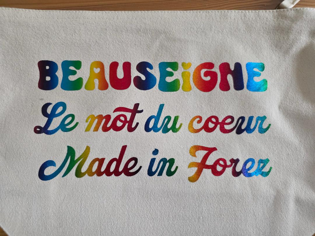 Trousse Écru avec soufflet – Beauseigne